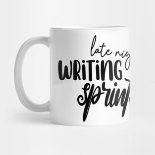 Late night writing sprints Mug